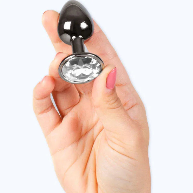SECRETPLAY - GUNMETAL BUTT PLUG TALLA S 7 CM - Nuvica