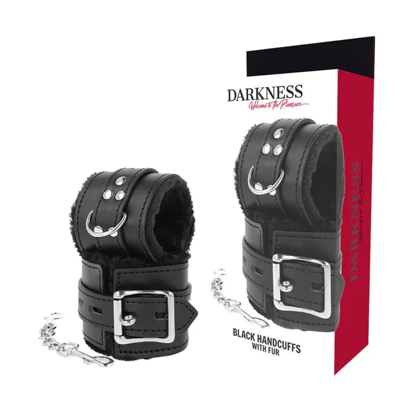 DARKNESS - ESPOSAS BDSM FORRADAS EN NEGRO - Nuvica