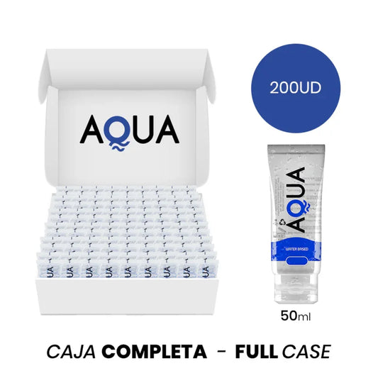 MOQ 200 - AQUA QUALITY LUBRICANTE BASE DE AGUA 50 ML - Nuvica