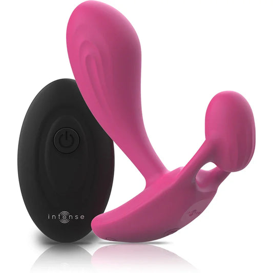 INTENSE - SHELLY DUO ANAL-PERINEO , VAGINAL-CLITORIS REMOTO ROSA - Nuvica