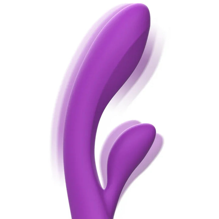 INTENSE - LUIGI VIBRADOR RABBIT SILICONA LIQUIDA MORADO - Nuvica