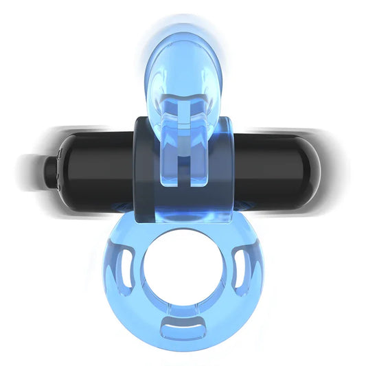 INTENSE - FRY ANILLO VIBRADOR AZUL - Nuvica