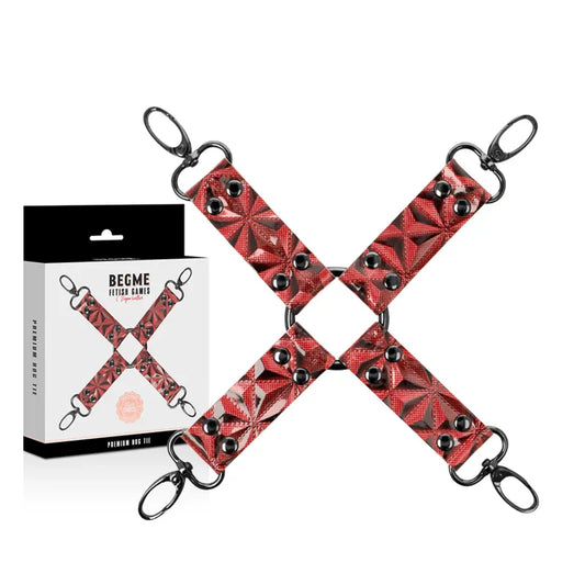 BEGME - RED EDITION HOG TIE CUERO VEGANO - Nuvica