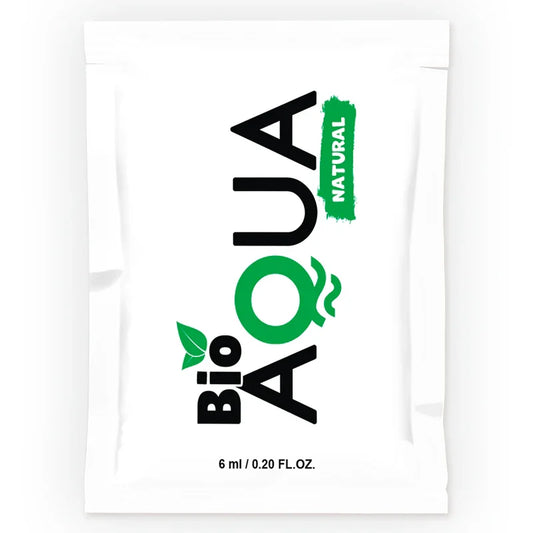 BIOAQUA - LUBRICANTE INGREDIENTES NATURALES BASE AGUA 6 ML - Nuvica