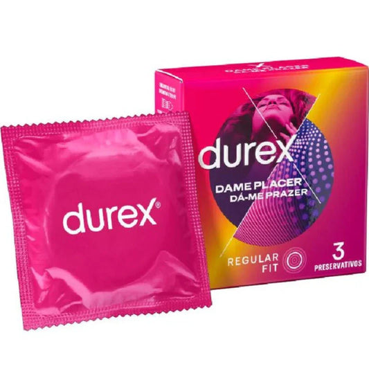 DUREX - DAME PLACER 3 UNIDADES - Nuvica