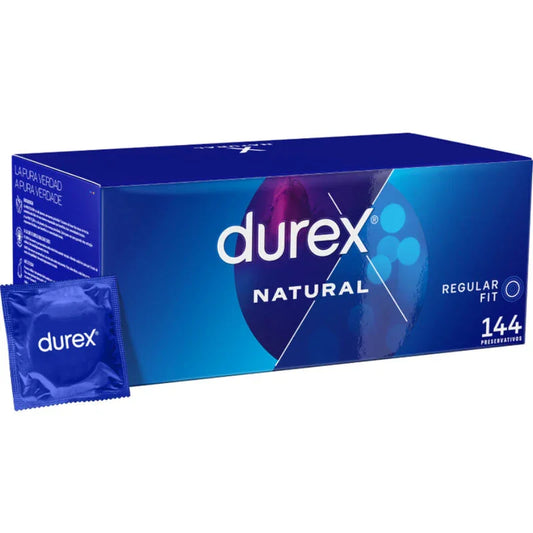 DUREX - NATURAL 144 UNIDADES - Nuvica