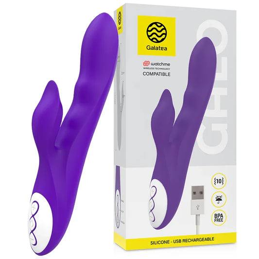 GALATEA - GALO VIBRADOR LILA COMPATIBLE CON WATCHME WIRELESS TECHNOLOGY - Nuvica
