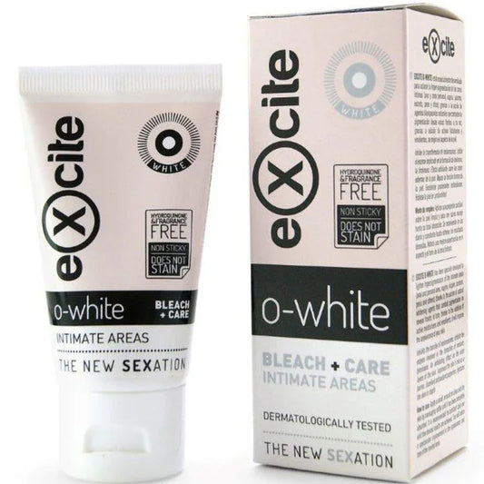 EXCITE - O WHITE BLEACH + CARE INTIMATE AREAS 50 ML - Nuvica