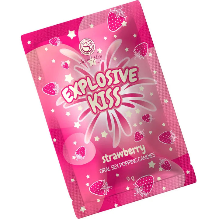 SECRETPLAY - CARAMELOS EXPLOSIVOS FRESA - Nuvica
