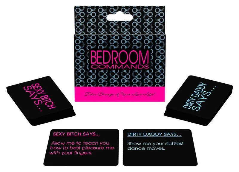 KHEPER GAMES - BEDROOM COMMANDS CARD GAME /EN - Nuvica