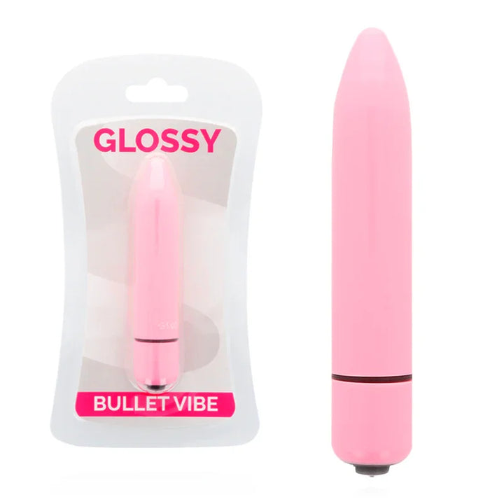 GLOSSY - THIN VIBRADOR ROSA - Nuvica