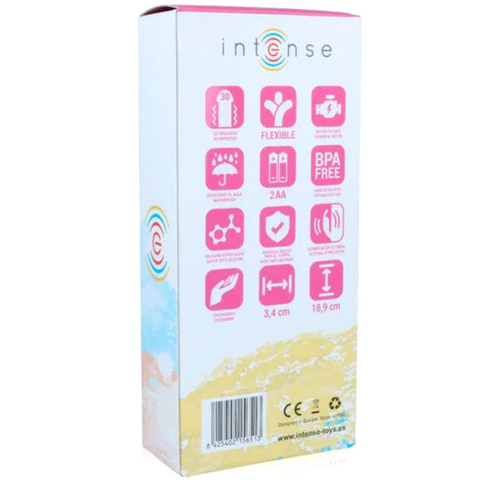 INTENSE - HILARI VIBRADOR ROSA SILICON LUXE - Nuvica