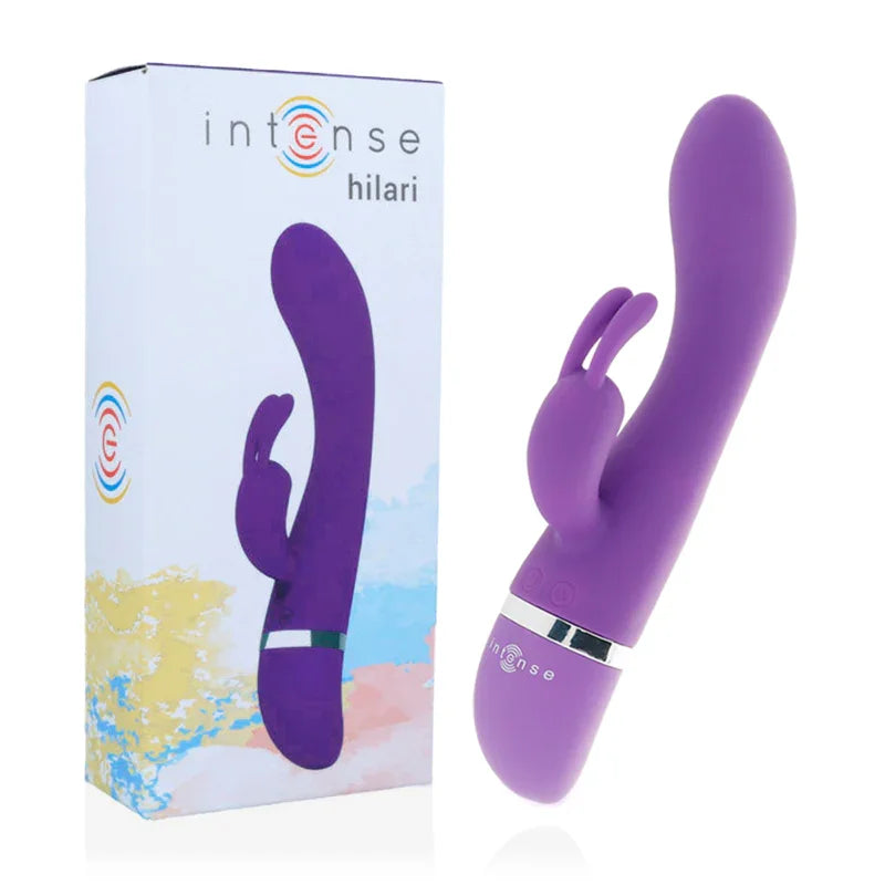 INTENSE - HILARI VIBRADOR LILA SILICONA LUXE - Nuvica
