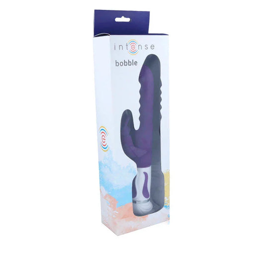 INTENSE - BOBBLE VIBRADOR ROTADOR SILICONA LILA - Nuvica