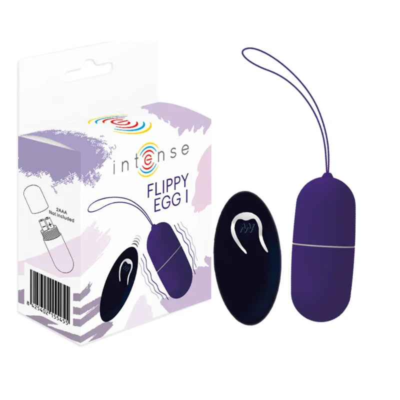 INTENSE - FLIPPY I HUEVO CONTROL REMOTO LILA - Nuvica