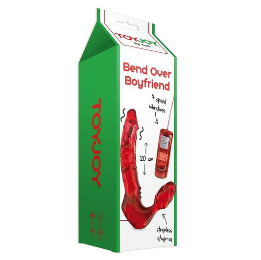 TOYJOY - ARNÉS DOBLE PENETRACIÓN SIN CORREAS CON VIBRADOR - Nuvica