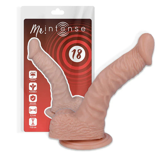 MR INTENSE - 18 PENE REALÍSTICO 19.8 CM -O- 3.2 CM - Nuvica