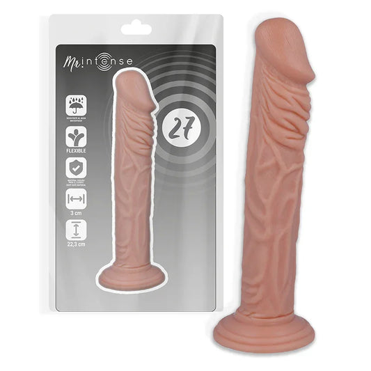 MR INTENSE - 27 PENE REALÍSTICO 22.3 CM -O- 4 CM - Nuvica
