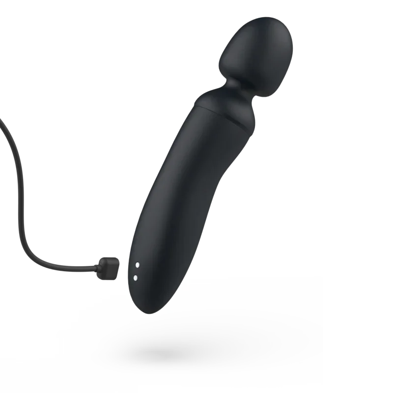 B SWISH - BTHRILLED VIBRADOR WAND PREMIUM NEGRO - Nuvica