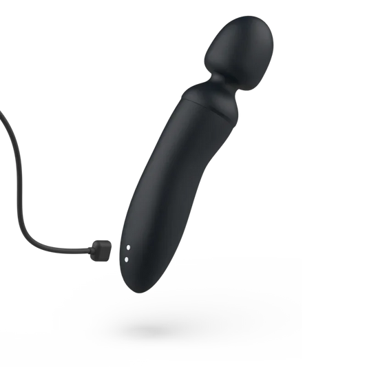 B SWISH - BTHRILLED VIBRADOR WAND PREMIUM NEGRO - Nuvica