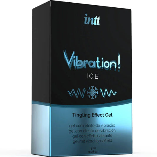 INTT - POTENTE ESTIMULANTE ÍNTIMO GEL VIBRADOR EFECTO FRÍO 15ML - Nuvica