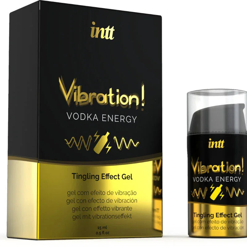 INTT - POTENTE ESTIMULANTE ÍNTIMO GEL VIBRADOR LIQUIDO VODKA 15ML - Nuvica