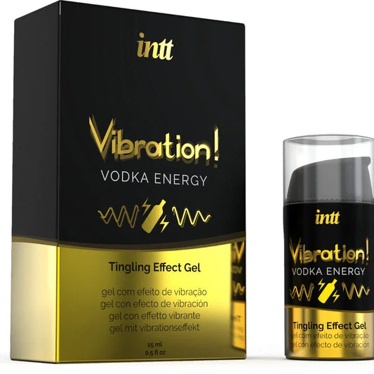 INTT - POTENTE ESTIMULANTE ÍNTIMO GEL VIBRADOR LIQUIDO VODKA 15ML - Nuvica