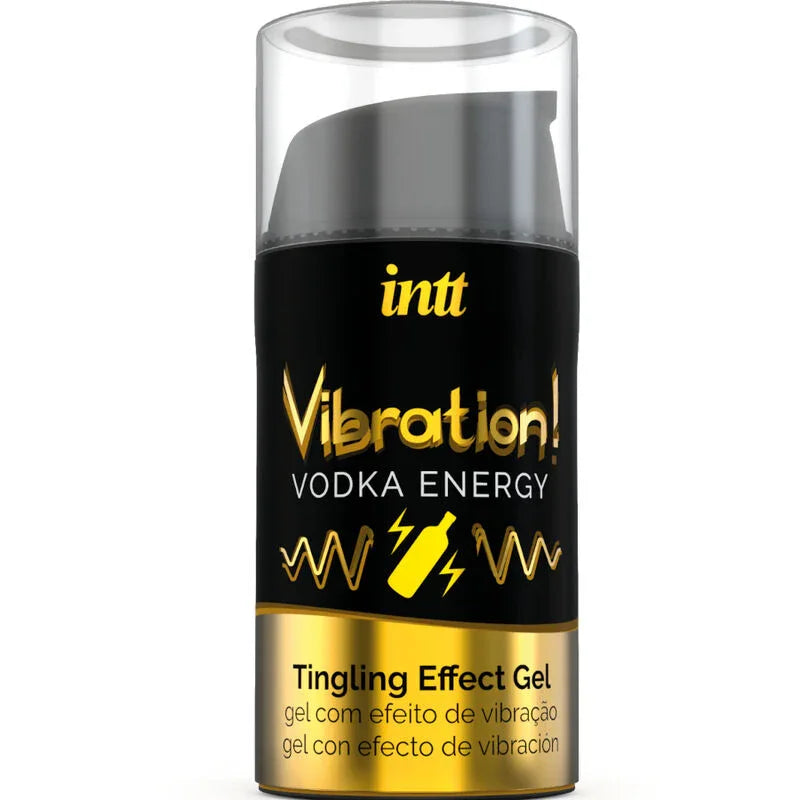 INTT - POTENTE ESTIMULANTE ÍNTIMO GEL VIBRADOR LIQUIDO VODKA 15ML - Nuvica