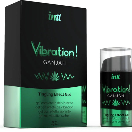 INTT - POTENTE ESTIMULANTE ÍNTIMO GEL VIBRADOR LIQUIDO CANNABIS 15ML - Nuvica