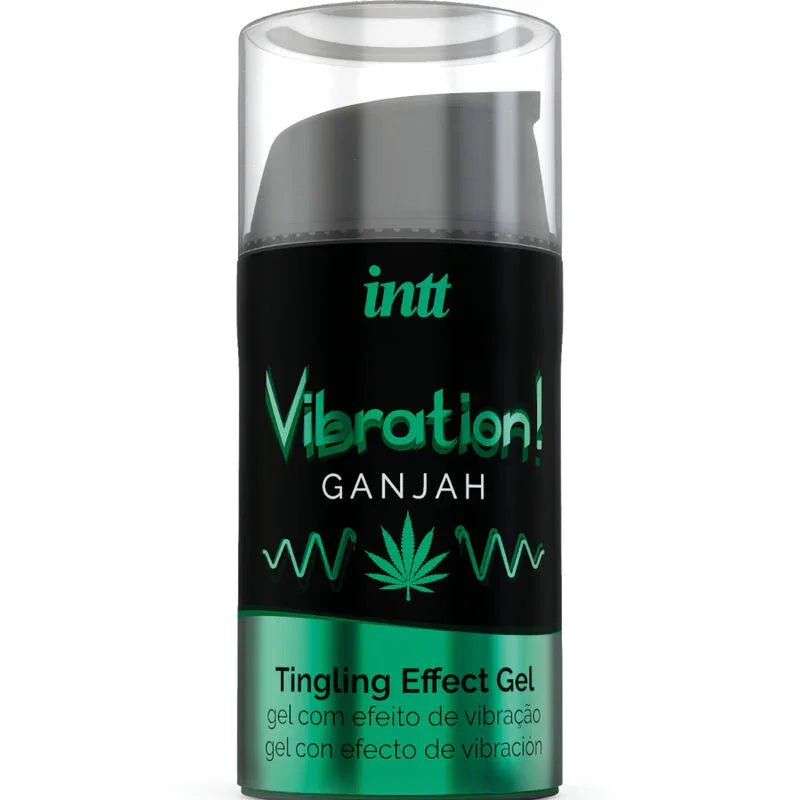 INTT - POTENTE ESTIMULANTE ÍNTIMO GEL VIBRADOR LIQUIDO CANNABIS 15ML - Nuvica