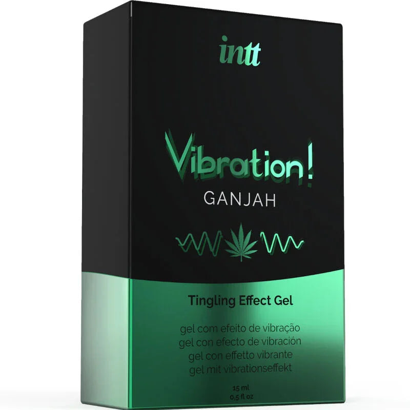 INTT - POTENTE ESTIMULANTE ÍNTIMO GEL VIBRADOR LIQUIDO CANNABIS 15ML - Nuvica