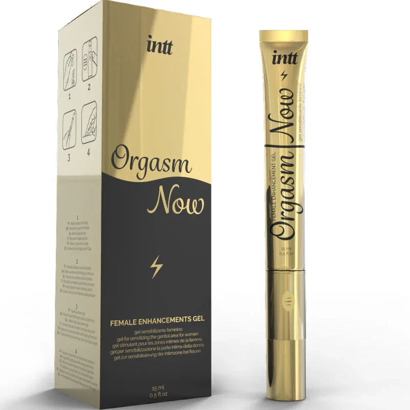 INTT LUBRICANTS - GEL ESTIMULANTE VAGINAL INTENSO CON APLICADOR VIBRADOR - Nuvica
