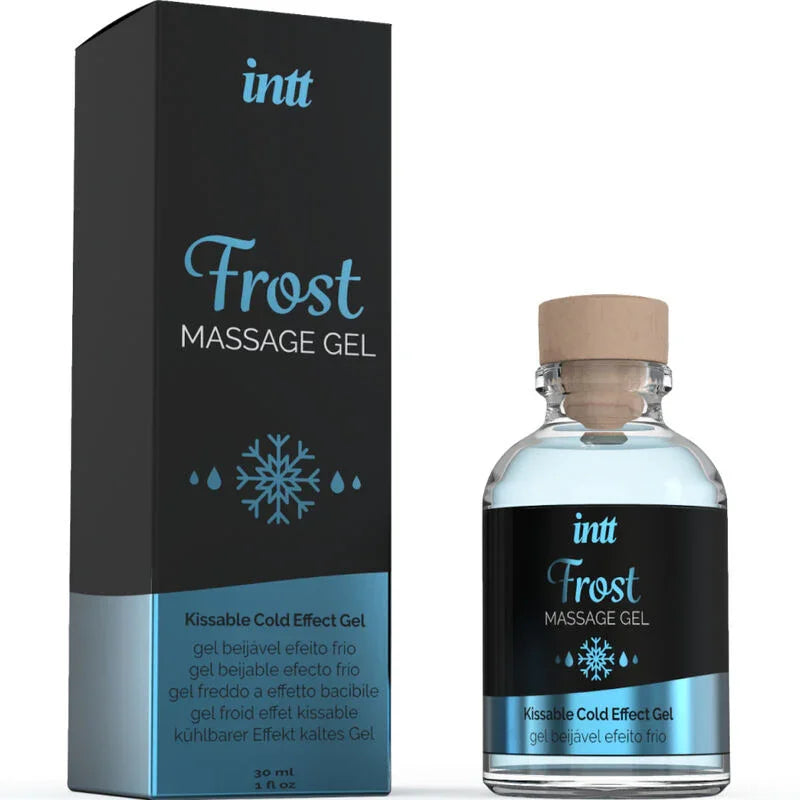 INTT MASSAGE & ORAL SEX - GEL DE MASAJE SABOR A MENTA EFECTO FRIO INTENSO - Nuvica