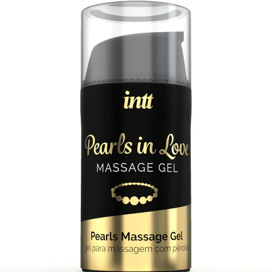 INTT MASSAGE & ORAL SEX - PEARLS IN LOVE CON COLLAR DE PERLAS Y GEL DE SILICONA - Nuvica