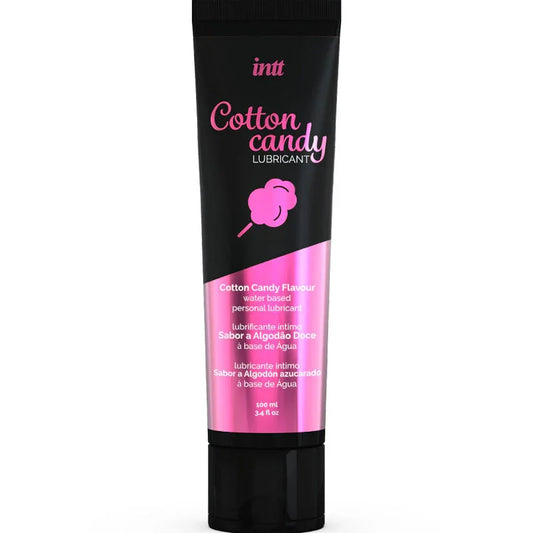 INTT LUBRICANTS - LUBRICANTE ÍNTIMO BASE AGUA DELICIOSO SABOR A ALGODON DULCE - Nuvica