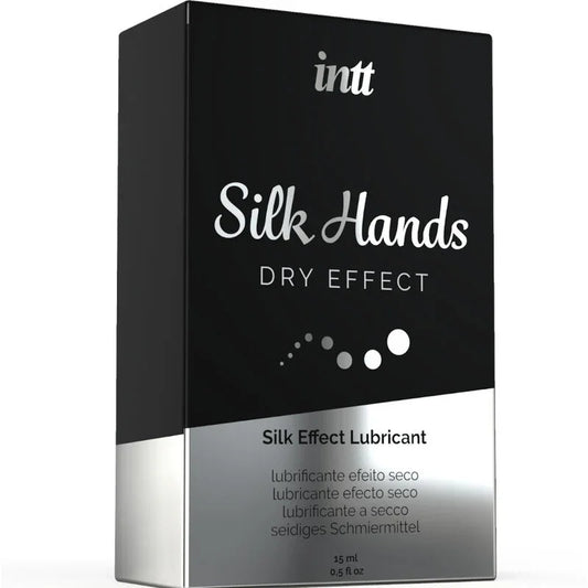 INTT LUBRICANTS - SILK HANDS LUBRICANTE FORMULA CONCENTRADA DE SILICONA 15 ML - Nuvica
