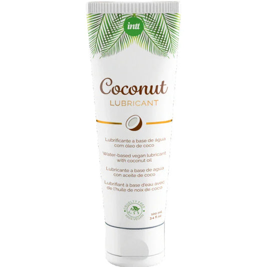 INTT - LUBRICANTE VEGANO A BASE DE AGUA CON SABOR INTENSO A COCO - Nuvica