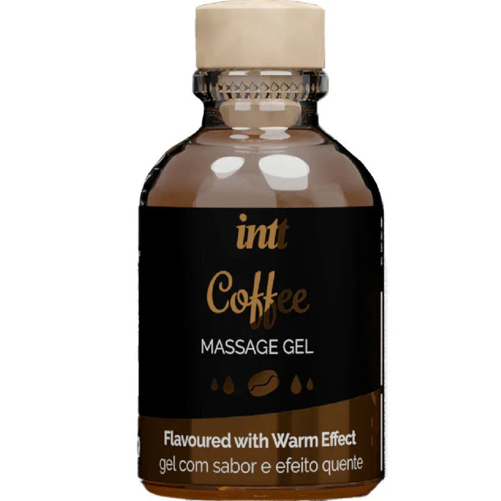 INTT MASSAGE & ORAL SEX - GEL DE MASAJE SABOR A CAFÉ EFECTO CALOR - Nuvica