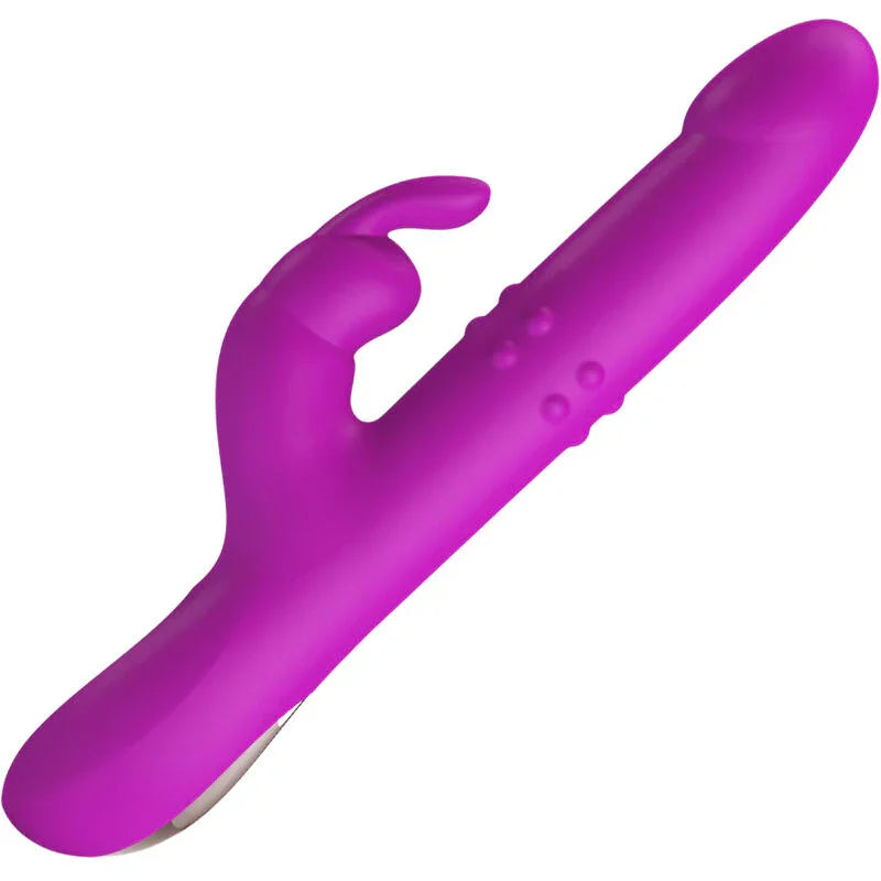PRETTY LOVE - REESE VIBRADOR CON ROTACIÓN MORADO - Nuvica