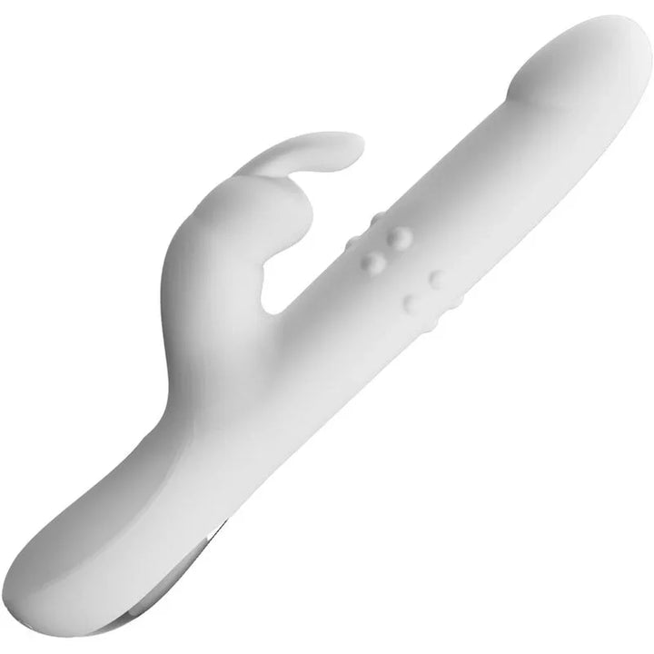 PRETTY LOVE - REESE VIBRADOR CON ROTACIÓN PLATEADO - Nuvica