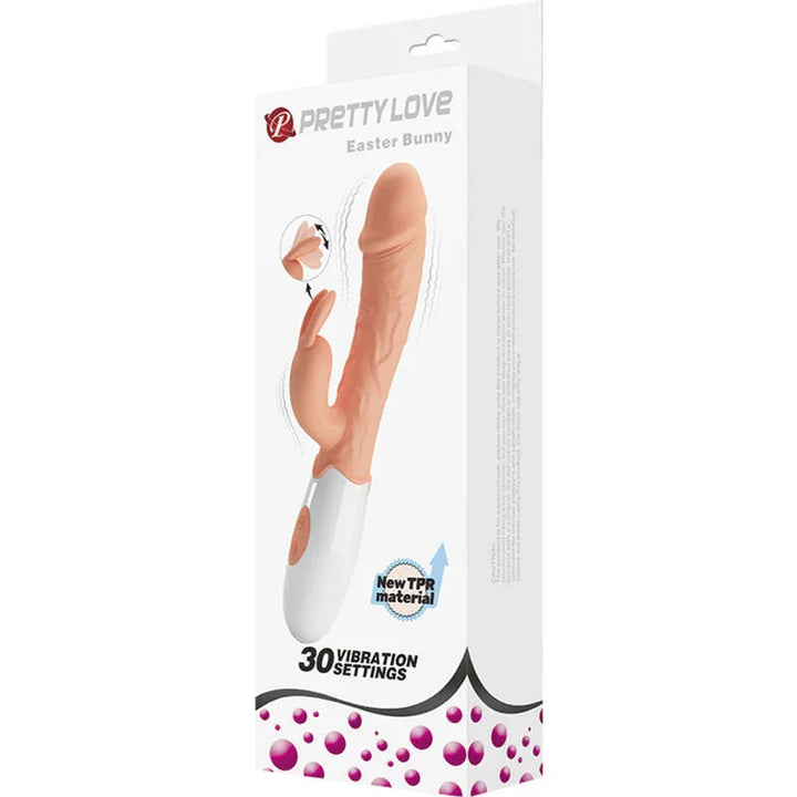 PRETTY LOVE - EASTER BUNNY VIBRADOR CON ESTIMULADOR - Nuvica