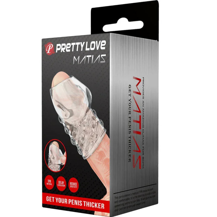 PRETTY LOVE - MATIAS ENGROSADOR PENE TRANSPARENTE - Nuvica