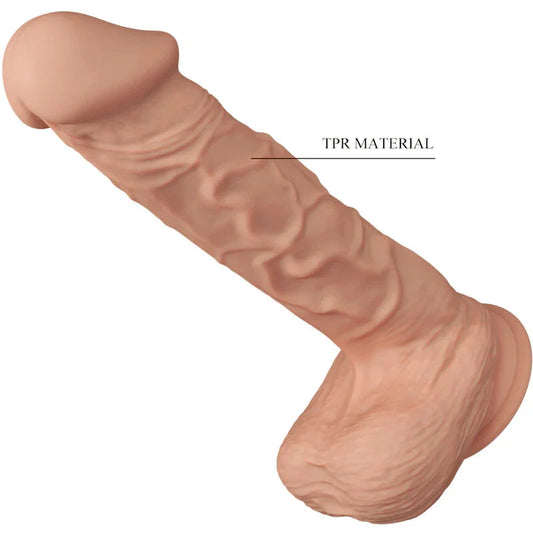 BAILE - BEAUTIFUL ENCOUNTER BERGRISI DILDO REALÍSTICO FLEXIBLE 26 CM NATURAL - Nuvica