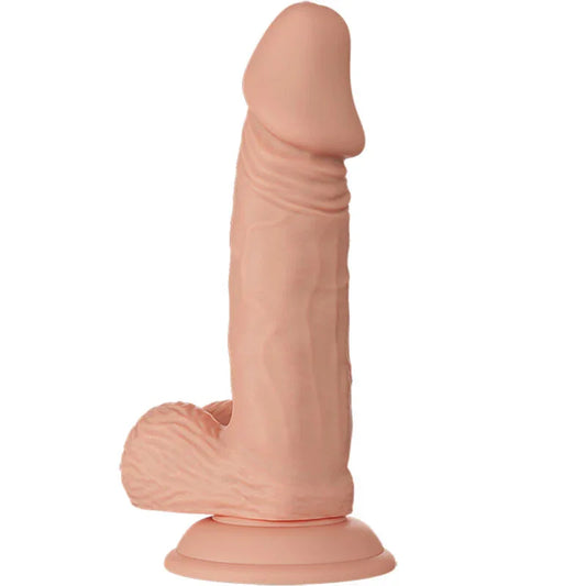 BAILE - BEAUTIFUL ENCOUNTER ZEBULON DILDO REALÍSTICO FLEXIBLE 19.4 CM NATURAL - Nuvica