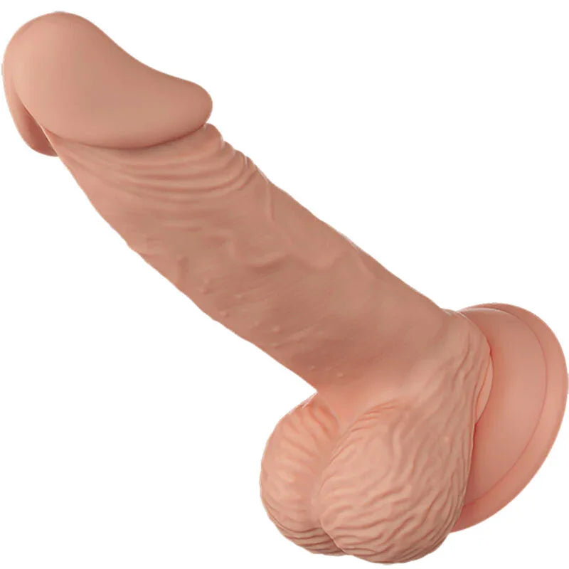BAILE - BEAUTIFUL ENCOUNTER ZEBULON DILDO REALÍSTICO FLEXIBLE 19.4 CM NATURAL - Nuvica
