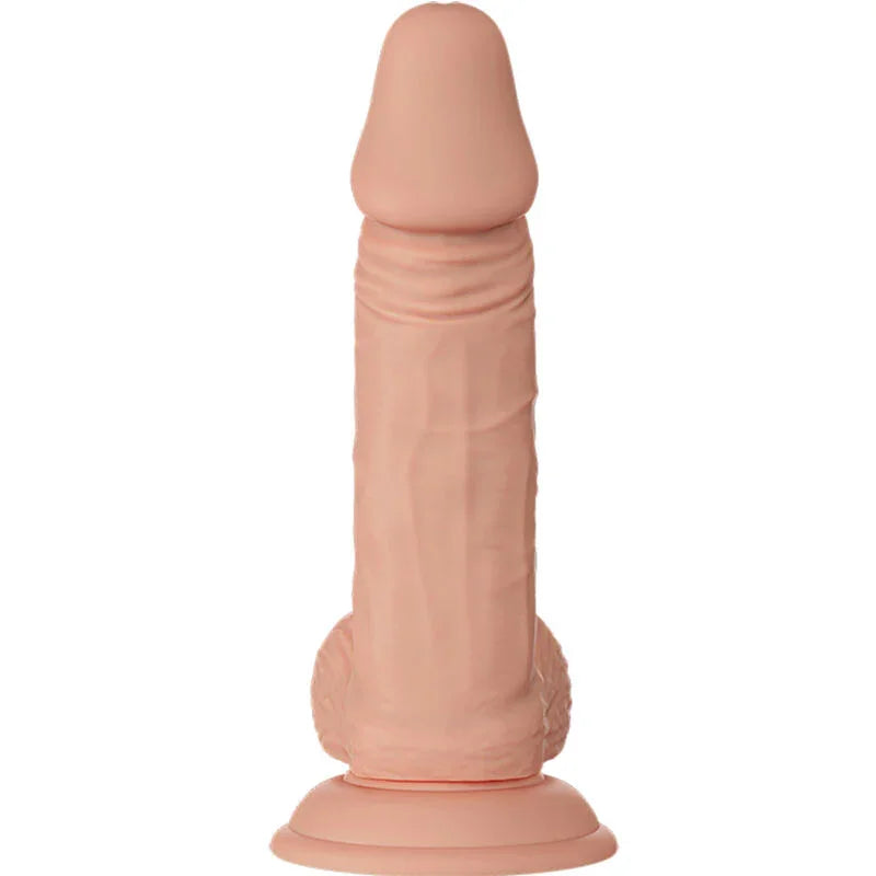 BAILE - BEAUTIFUL ENCOUNTER ZEBULON DILDO REALÍSTICO FLEXIBLE 19.4 CM NATURAL - Nuvica