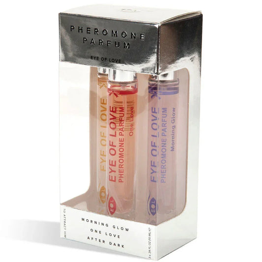 EYE OF LOVE - EOL PHR PERFUME 10 ML SET/3 - MORNING GLOW, ONE LOVE, AFTER DARK - Nuvica