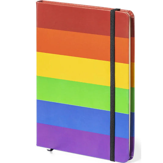 PRIDE - BLOC DE NOTAS 15 x 21 BANDERA LGBT - Nuvica