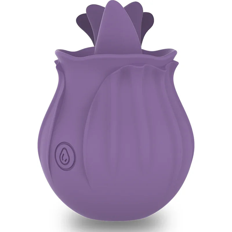INTENSE - VIOLET ESTIMULADOR LENGUA BASE MAGNÉTICA - Nuvica