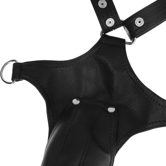 FETISH SUBMISSIVE ATTITUDE - ARNÉS ECOPIEL JOCK STRAP HOMBRE - Nuvica